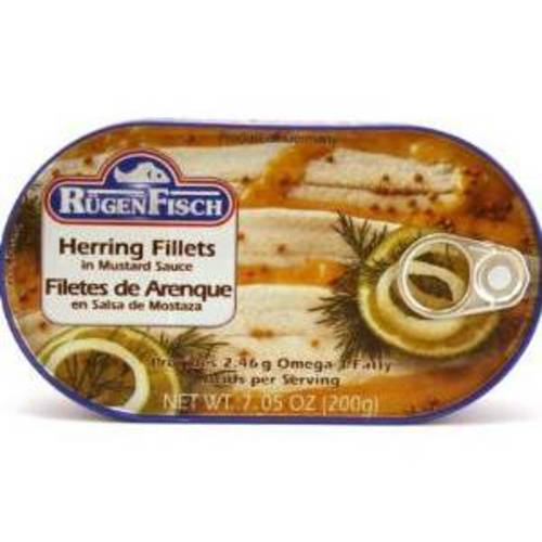 Rugenfisch Herring Fillets Mustard
