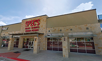 Spec's Location - Temple