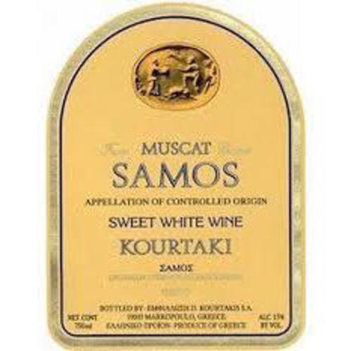 Zoom to enlarge the Greek Wine Cellars (D. Kourtakis) Sweet White Muscat Blanc A Petits Grains