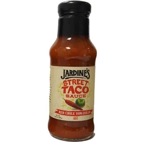 Zoom to enlarge the Jardines Street Taco Sauce • Red Chile Tomatillo