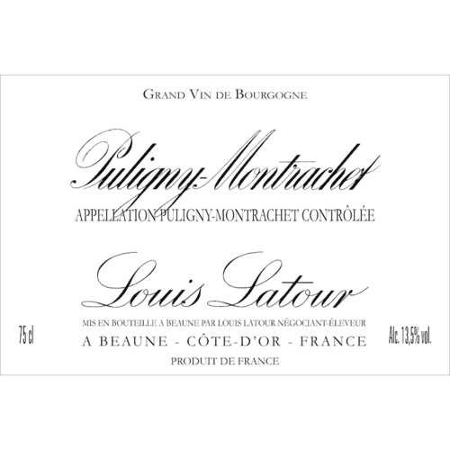 Zoom to enlarge the Louis Latour Puligny Montrachet