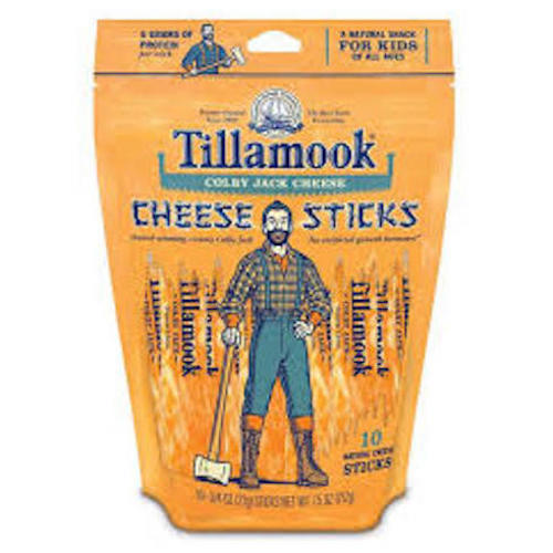 Zoom to enlarge the Tillamook Cheese Sticks • Colby Jack