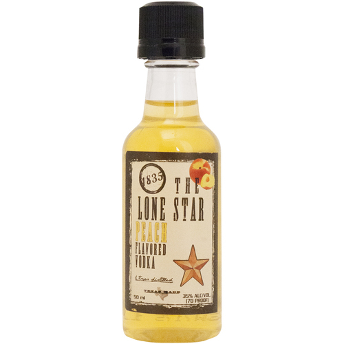 Zoom to enlarge the Lone Star Texas Vodka • Peach 50ml (Each)