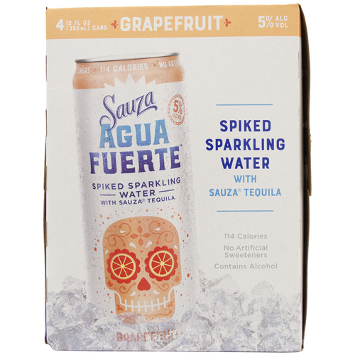 Zoom to enlarge the Agua Fuerte Cocktails • Grapefruit Margarita 4pk-355ml