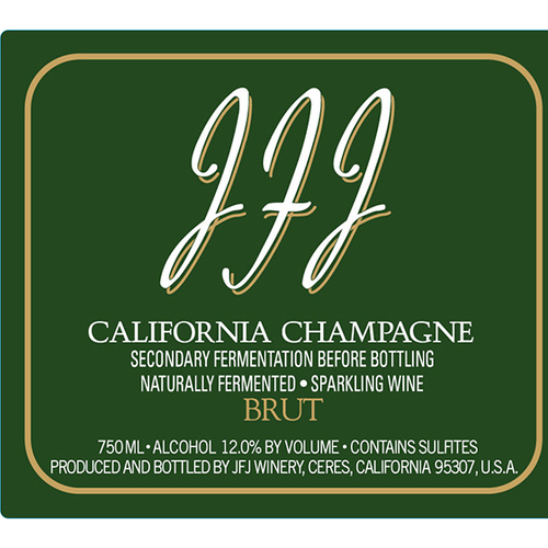 Zoom to enlarge the Jfj Brut California – Sparkling