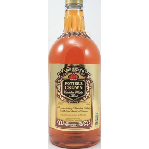 Zoom to enlarge the Potter’s Crown Canadian Whiskey