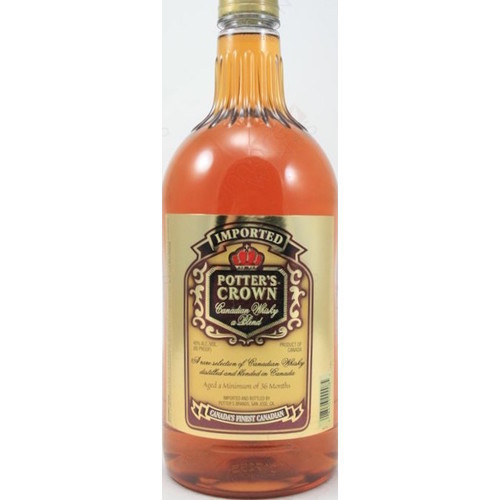 Potter's Crown Canadian Whisky