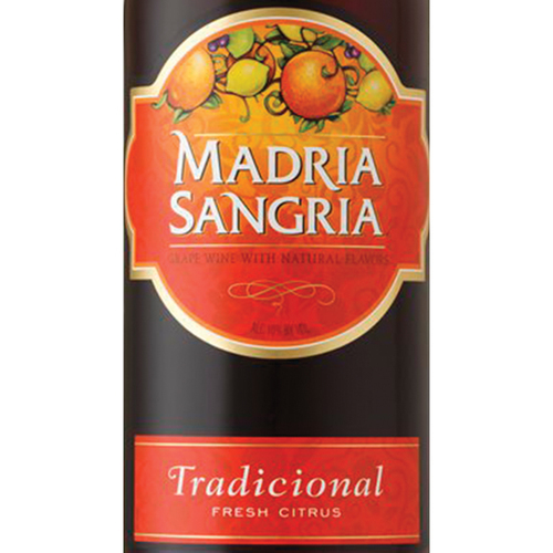 Zoom to enlarge the Madria Sangria Tradicional Fresh Citrus Red Blend