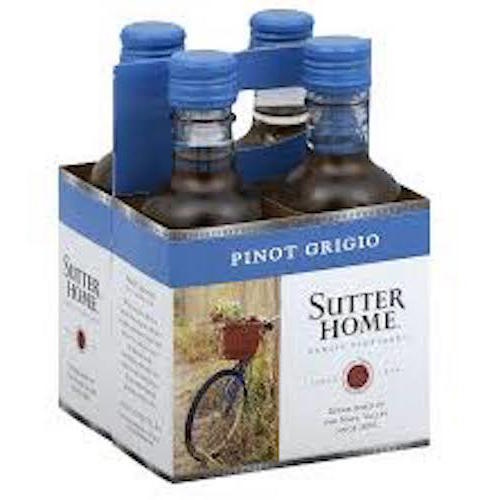 Zoom to enlarge the Sutter Home Pinot Grigio 4pk 187ml Bottles