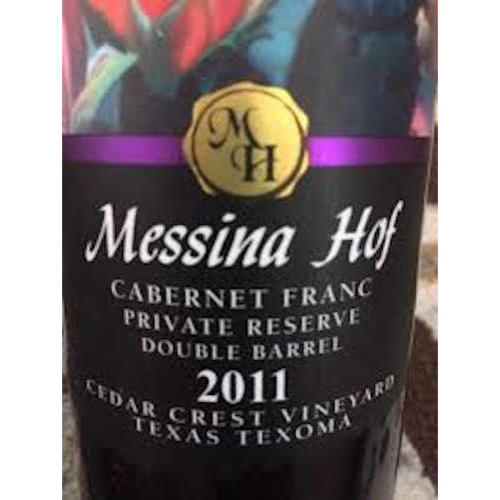 Zoom to enlarge the Messina Hof Barrel Reserve Cabernet Franc