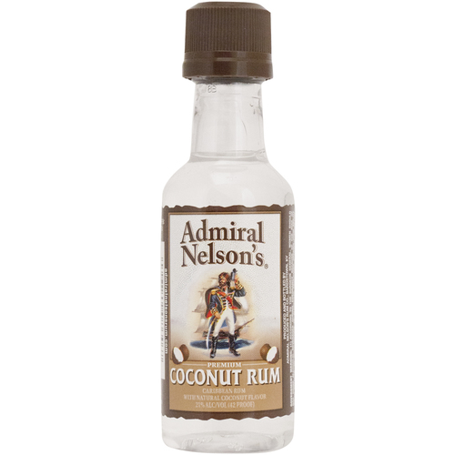 Zoom to enlarge the Admiral Nelson Rum • Coconut 50ml (Each)