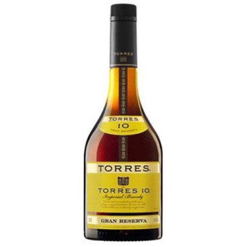 Zoom to enlarge the Torres 10 Year Old Gran Reserva Imperial Brandy