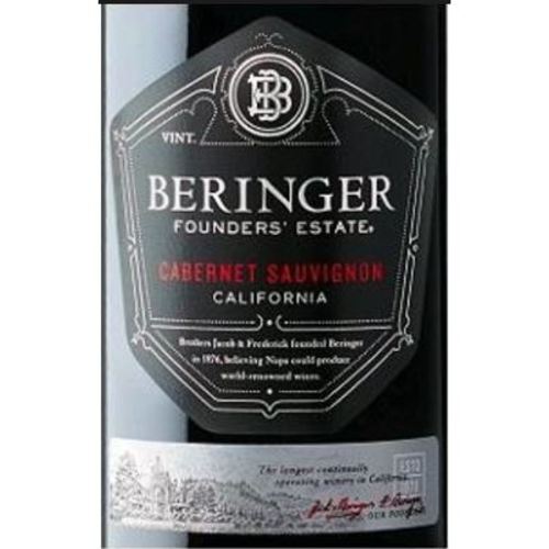Zoom to enlarge the Beringer Cabernet Sauvignon Founders Estate
