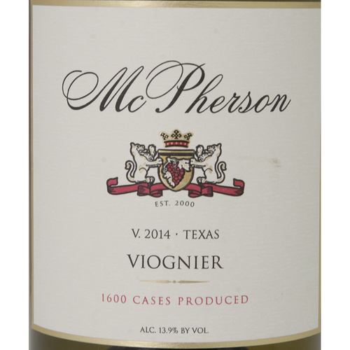 Zoom to enlarge the Mcpherson Viognier Texas