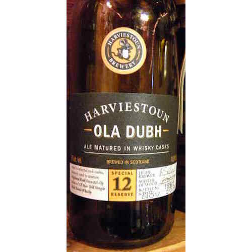 Zoom to enlarge the Harviestoun Ola Dubh 12 • 11.2oz Bottle