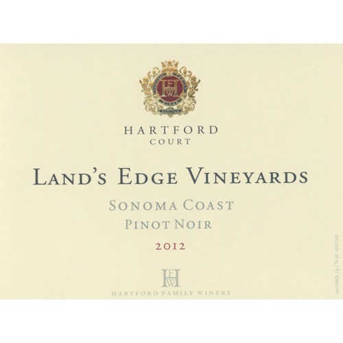 Zoom to enlarge the Hartford Pinot Noir Land’s Edge