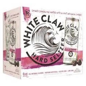 White Claw Black Cherry Hard Seltzer • 6pk Can