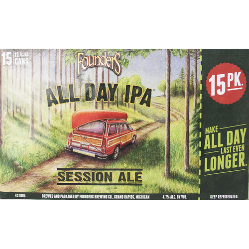 Zoom to enlarge the Founders All Day IPA • 15pk Cans