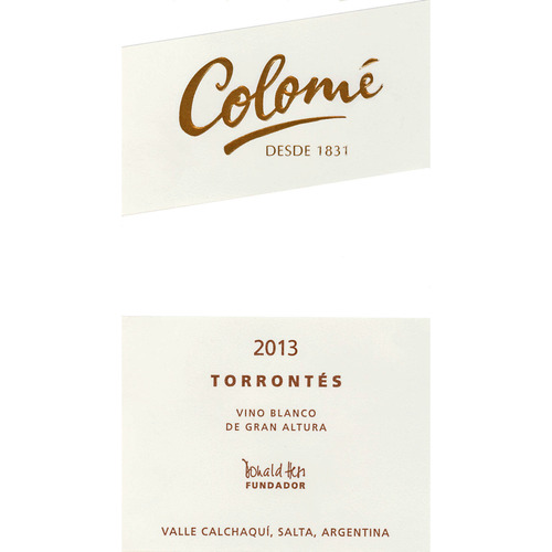Zoom to enlarge the Colome Torrontes (6 / Case)