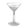 Emi Yoshi Martini Glass Clear Base 2 Piece - Image 2