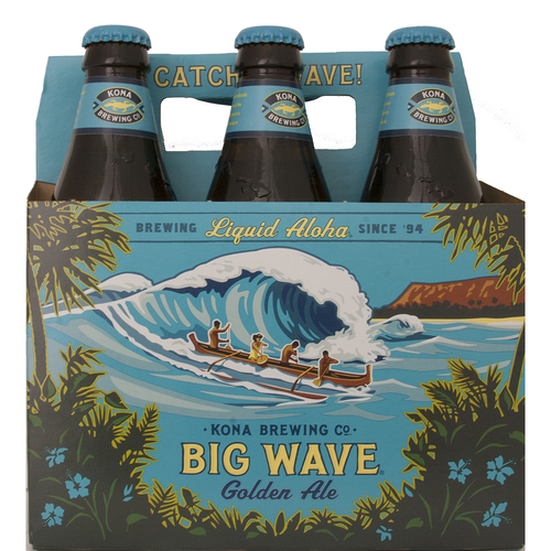 Zoom to enlarge the Kona Big Wave Golden Ale • 6pk Bottle