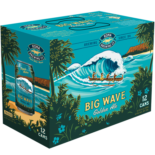 Zoom to enlarge the Kona Big Wave Golden Ale • 12pk Can