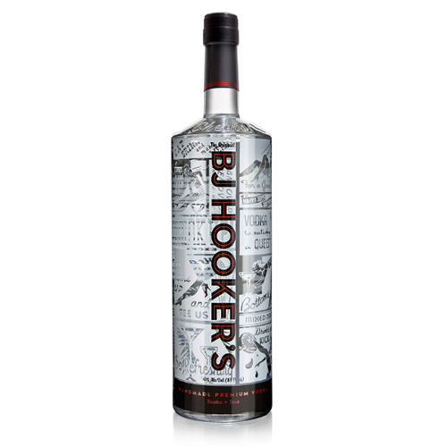 Zoom to enlarge the Bj Hookers Texas Vodka 6 / Case