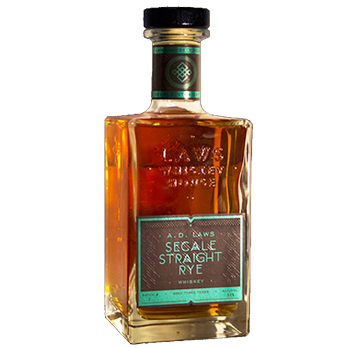 Zoom to enlarge the A.d. Laws Single Barrel Secale Straight Rye 6 / Case