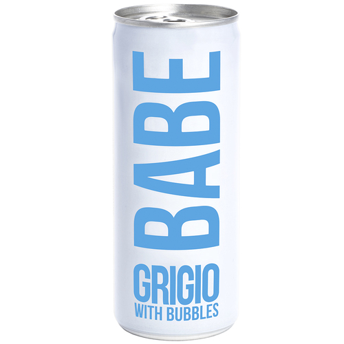 Zoom to enlarge the Babe Pinot Grigio Bubbles 4pk