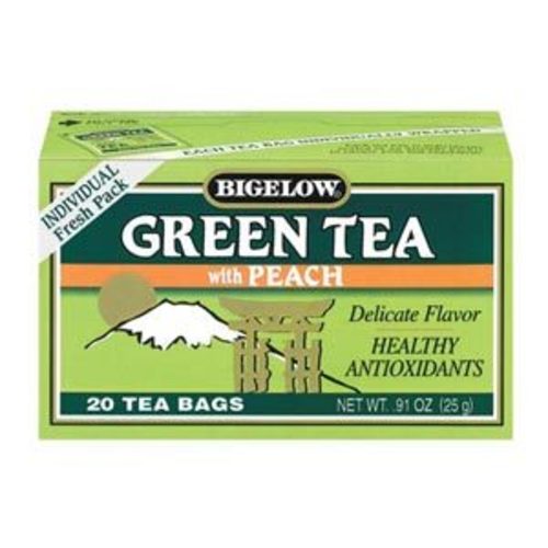 Zoom to enlarge the Bigelow Tea • Green With Peach