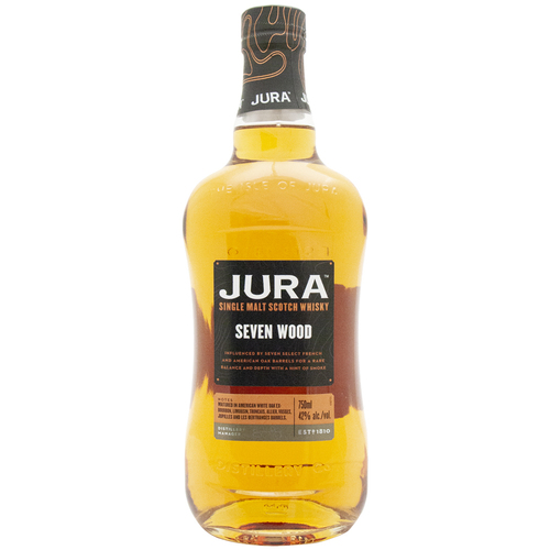 Isle of Jura 7 Wood Single Malt Scotch (750ML), Liquor, Scotch