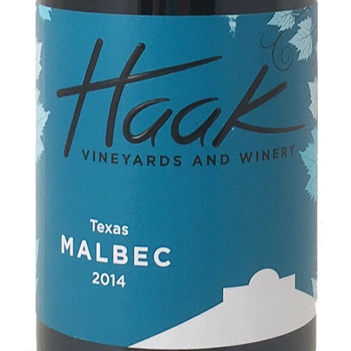 Zoom to enlarge the Haak Malbec – Texas