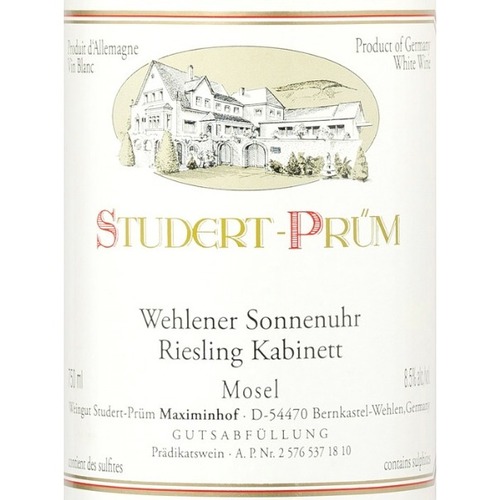 Zoom to enlarge the Studert Prum Kabinett Wehlener Sonnenuhr