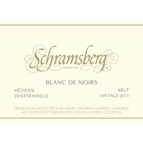 Zoom to enlarge the Schramsberg Vineyards Blanc De Noirs Brut Pinot Noir