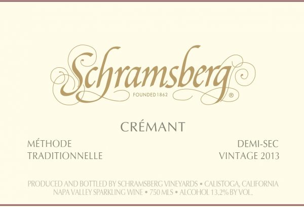 Zoom to enlarge the Schramsberg Vineyards Cremant Demi-sec Flora