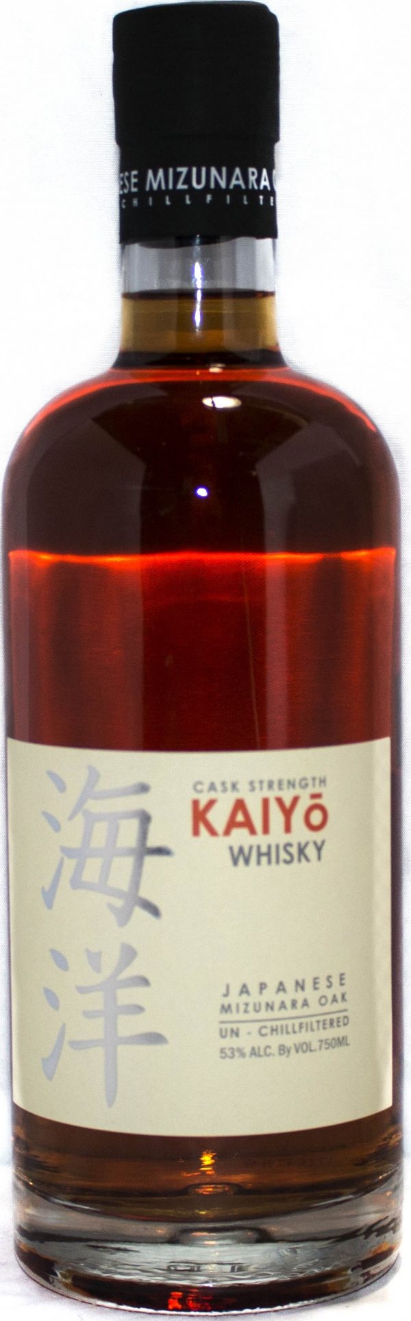 Zoom to enlarge the Kaiyo Mizunara Oak Cask Strength Japanese Whisky