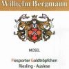 Wilhelm Bergmann Auslese Piesporter Goldtropfchen Riesling - Image 2