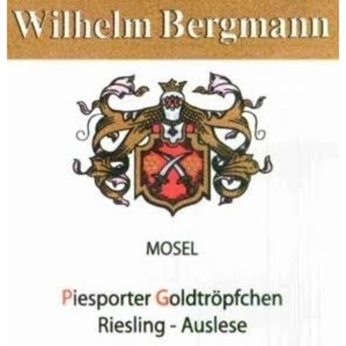 Zoom to enlarge the Wilhelm Bergmann Auslese Piesporter Goldtropfchen Riesling