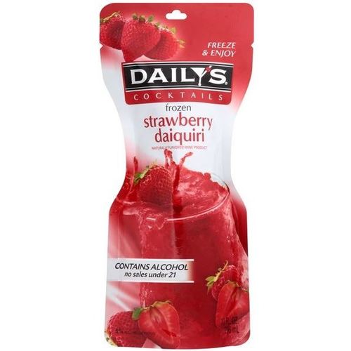 Daily's Strawberry Daiquiri Frozen Ready to Drink Cocktail Single