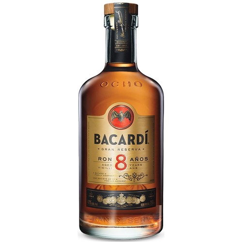 Zoom to enlarge the Bacardi 8 Year Old Gran Reserva Rum