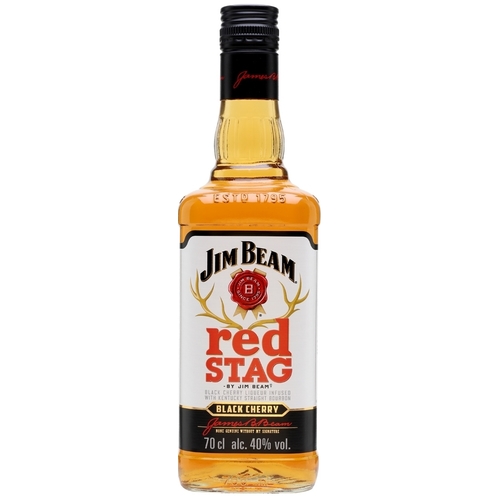 Zoom to enlarge the Jim Beam Red Stag Black Cherry Kentucky Straight Bourbon Whiskey