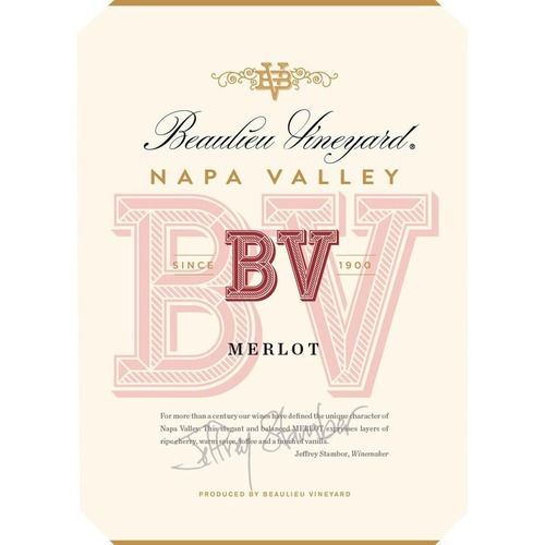 Zoom to enlarge the Bv Beaulieu Merlot Napa