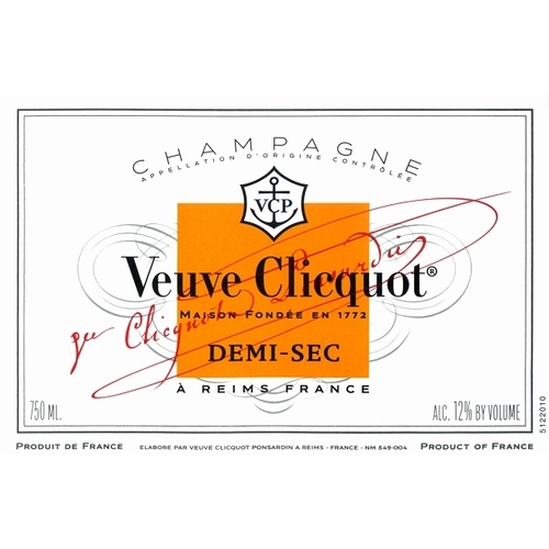 Zoom to enlarge the Clicquot Demi Sec Champagne