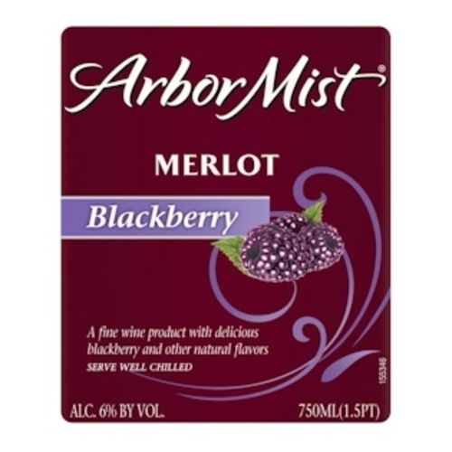 Zoom to enlarge the Arbor Mist Blackberry Merlot