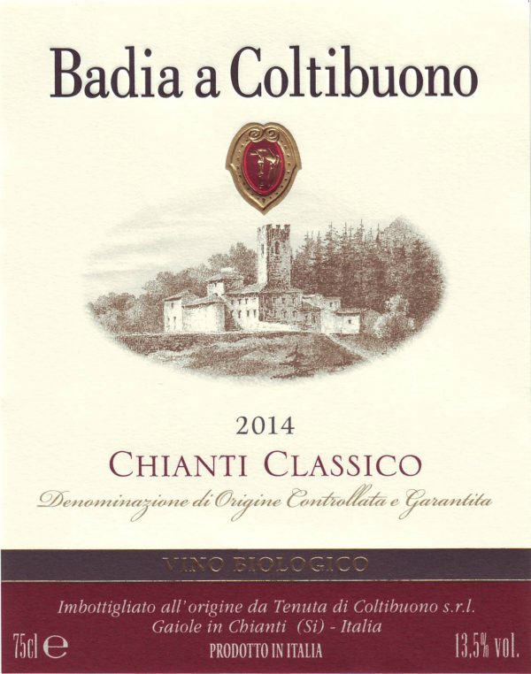 Zoom to enlarge the Badia A Coltibuono Chianti Classico Docg Sangiovese