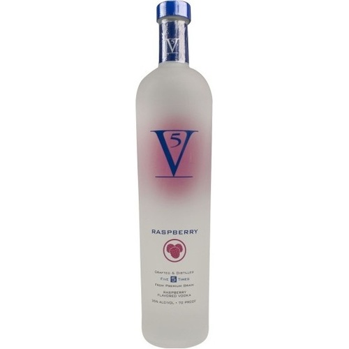 Zoom to enlarge the V.. “five” Vodka • Raspberry
