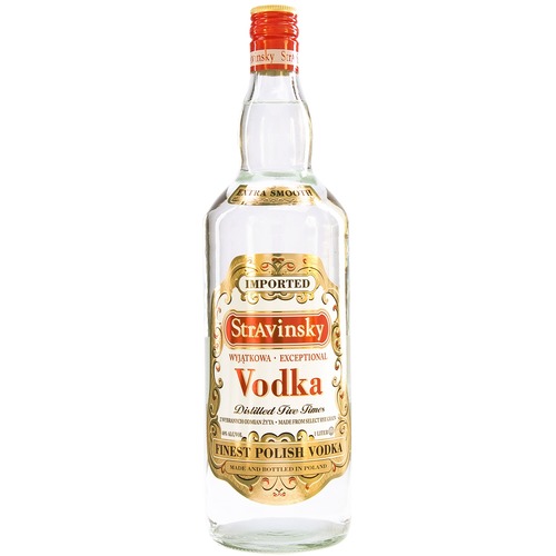 Zoom to enlarge the Stravinsky Polish Vodka