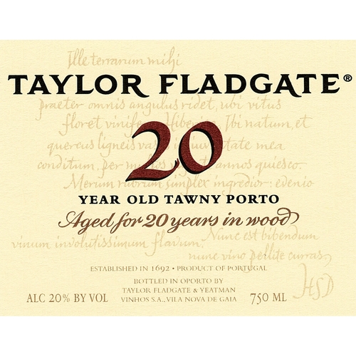 Zoom to enlarge the Taylor (Fladgate) 20 Year Old Tawny Red Port