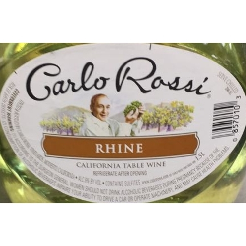 Zoom to enlarge the Carlo Rossi Rhine White Blend