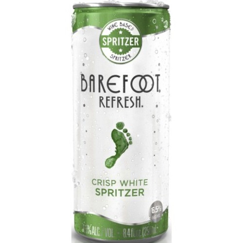 Zoom to enlarge the Barefoot Cellars Refresh Crisp White Spitzer 4 Cans Rare White Blend
